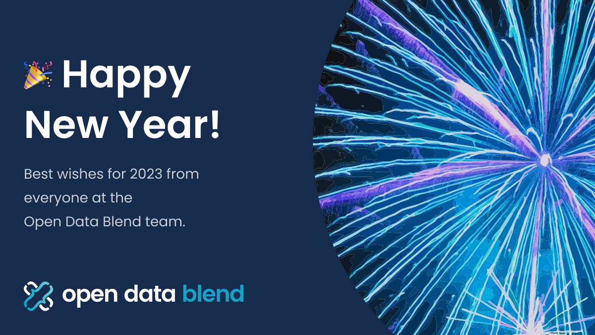 Happy New Year from the Open Data Blend Team