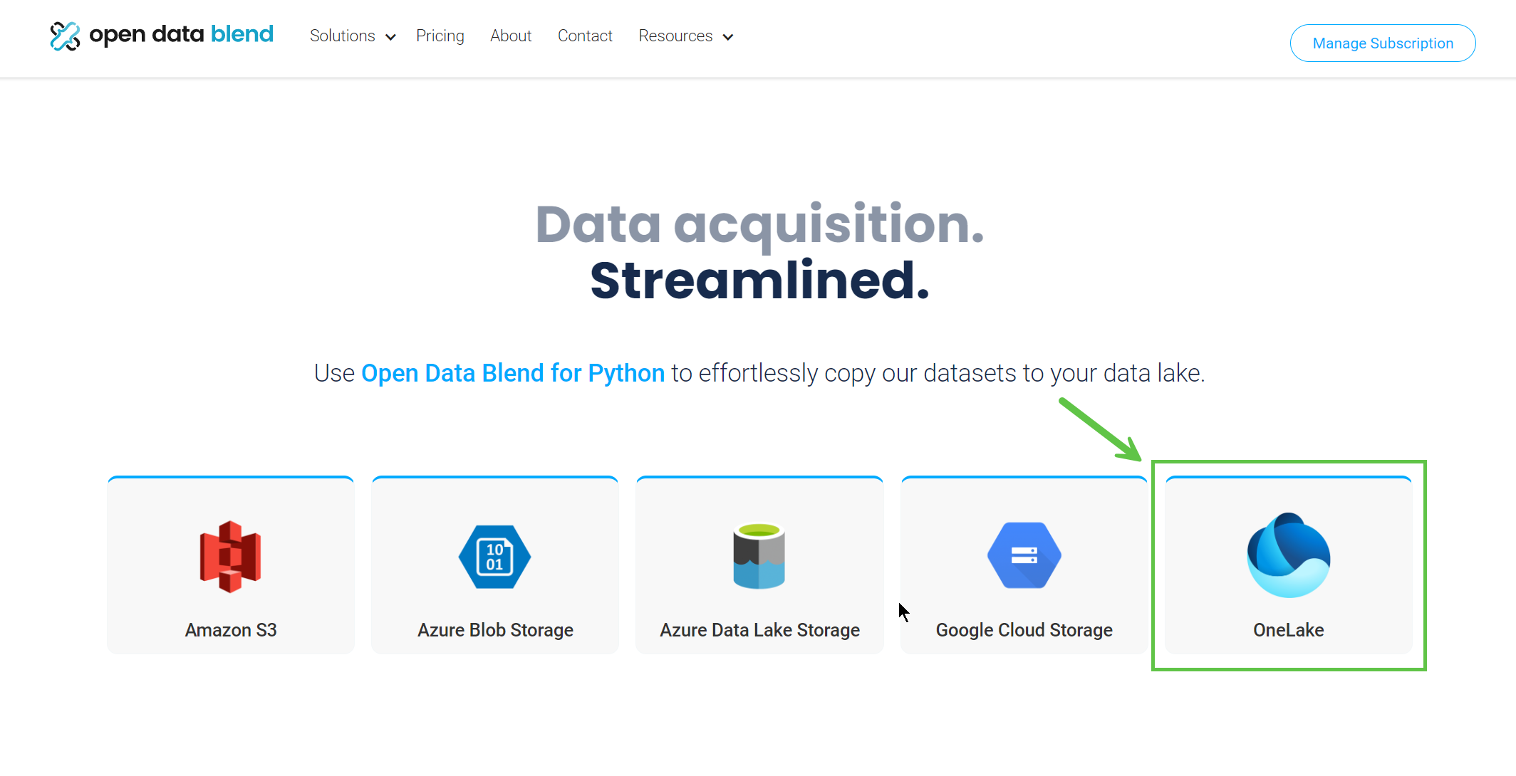 Open Data Blend for Python 1.4.0